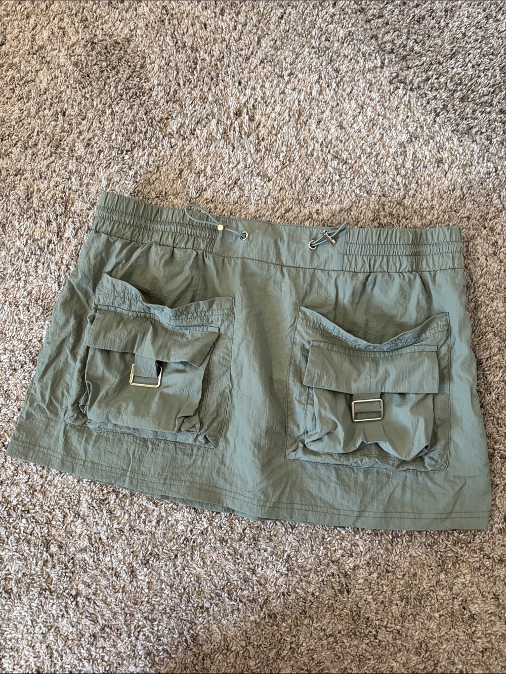Fashion nova Women's Olive Green Cargo Mini Skirt